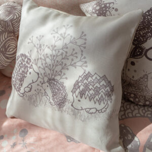 ALMOHADON ERIZO PASEO BLANCO 40cm x 40cm